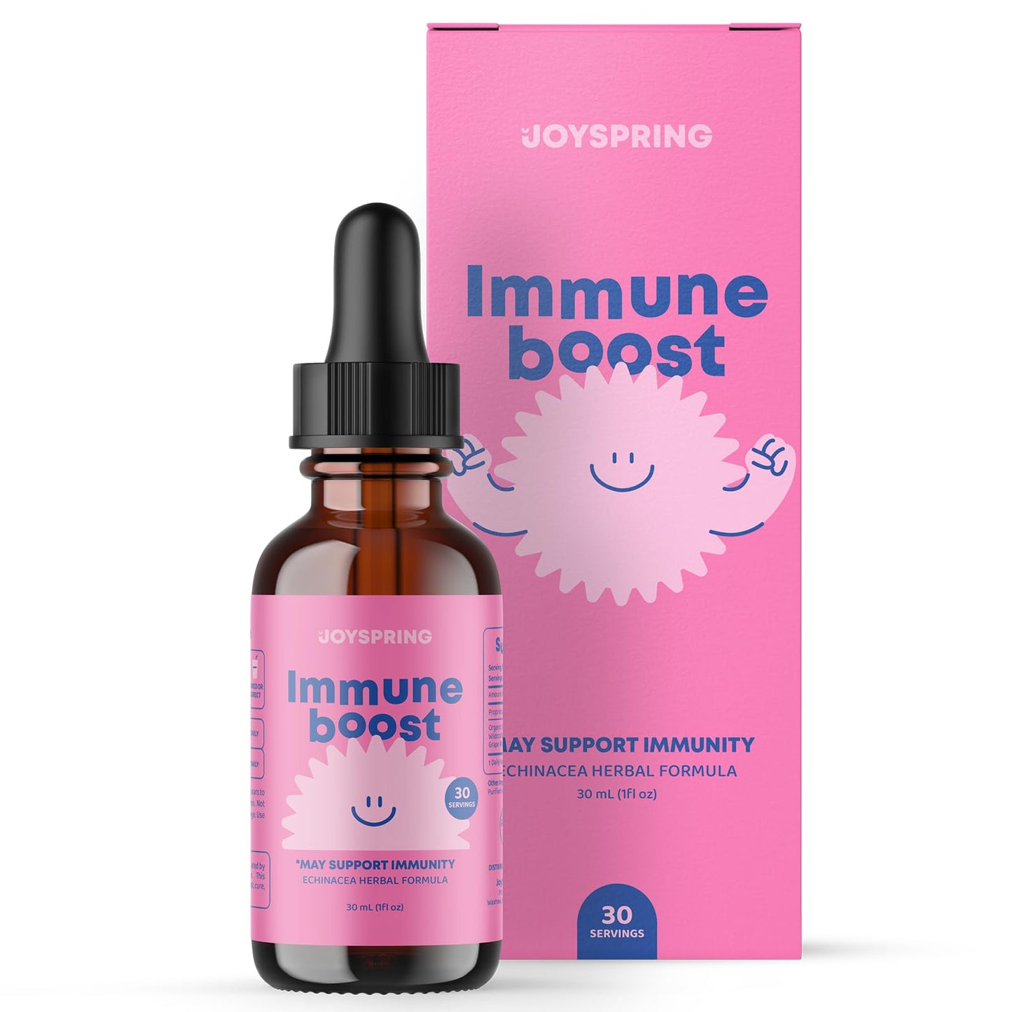 JoySpring Immune Boost for a Supported Immune System and Vitamin D3 K2 for Kids